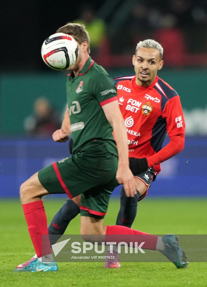 Russia Soccer Cup Lokomotiv - CSKA