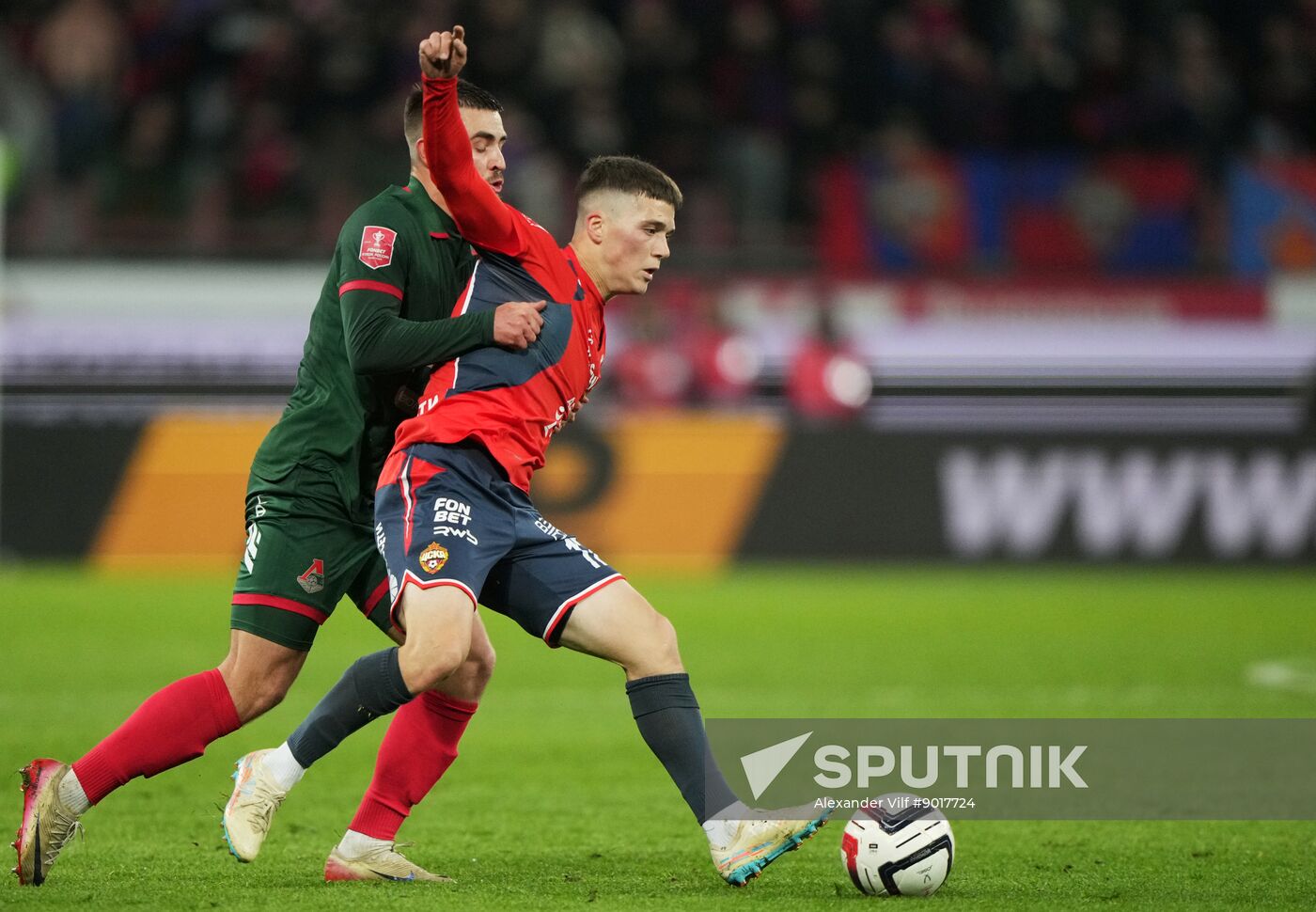 Russia Soccer Cup Lokomotiv - CSKA