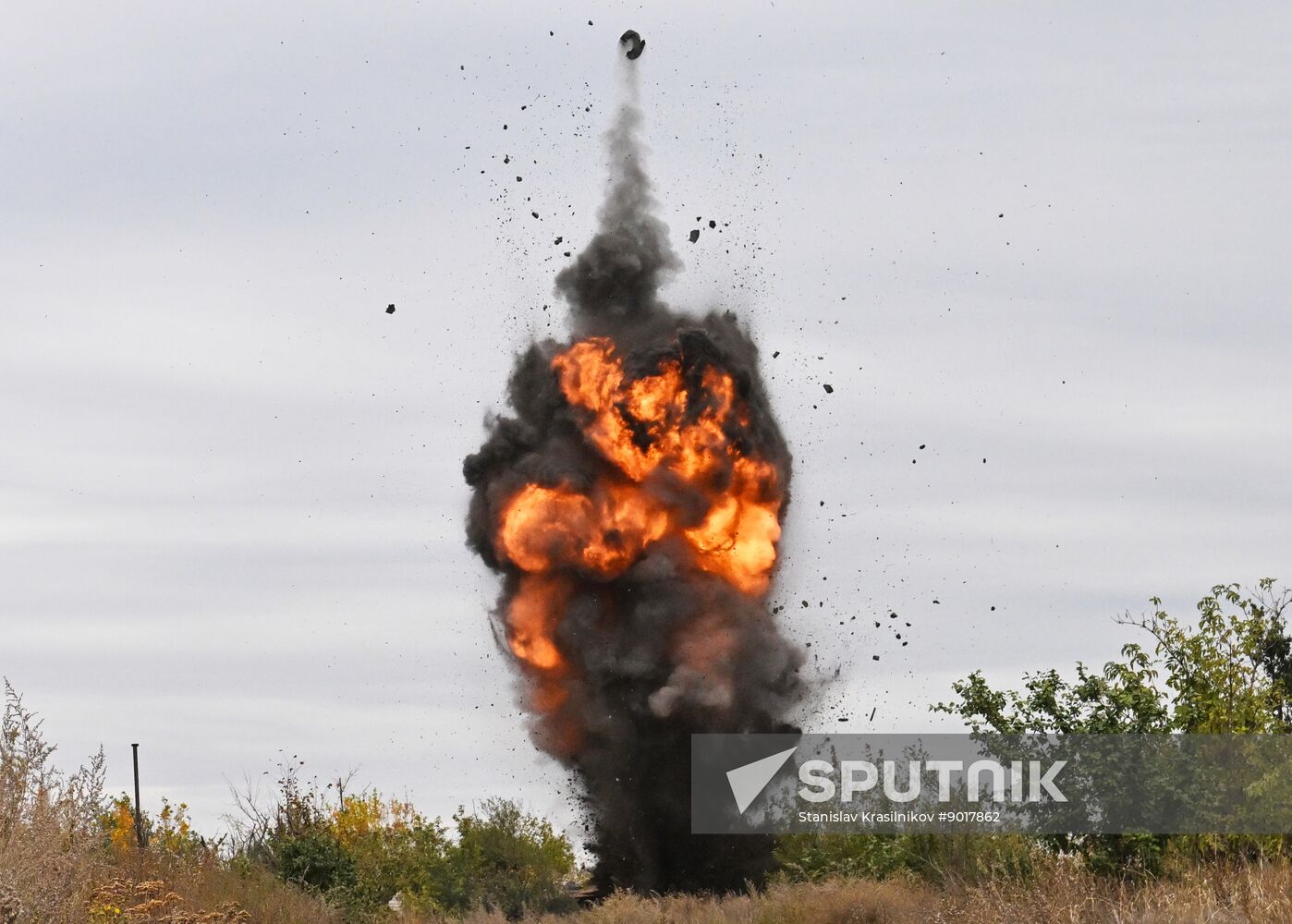 Russia Ukraine Military Operation Demining