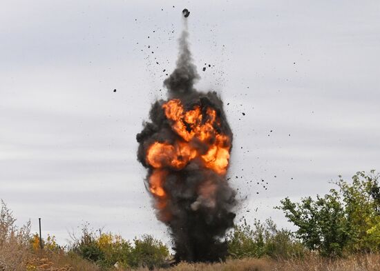 Russia Ukraine Military Operation Demining