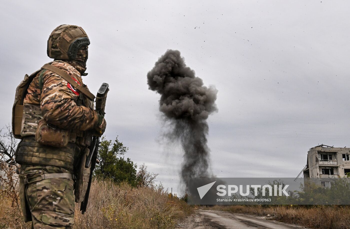Russia Ukraine Military Operation Demining