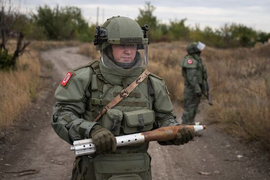 Russia Ukraine Military Operation Demining