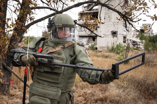 Russia Ukraine Military Operation Demining