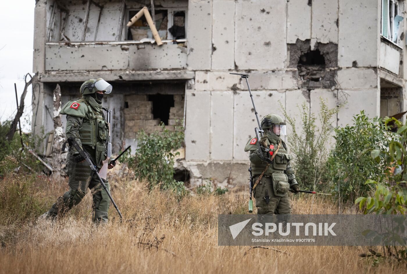 Russia Ukraine Military Operation Demining