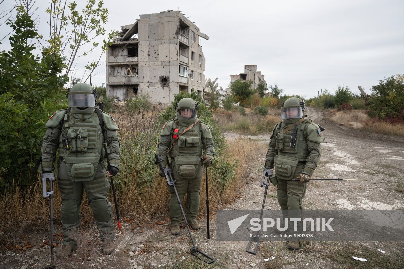 Russia Ukraine Military Operation Demining