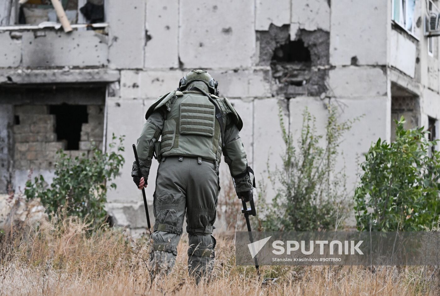 Russia Ukraine Military Operation Demining