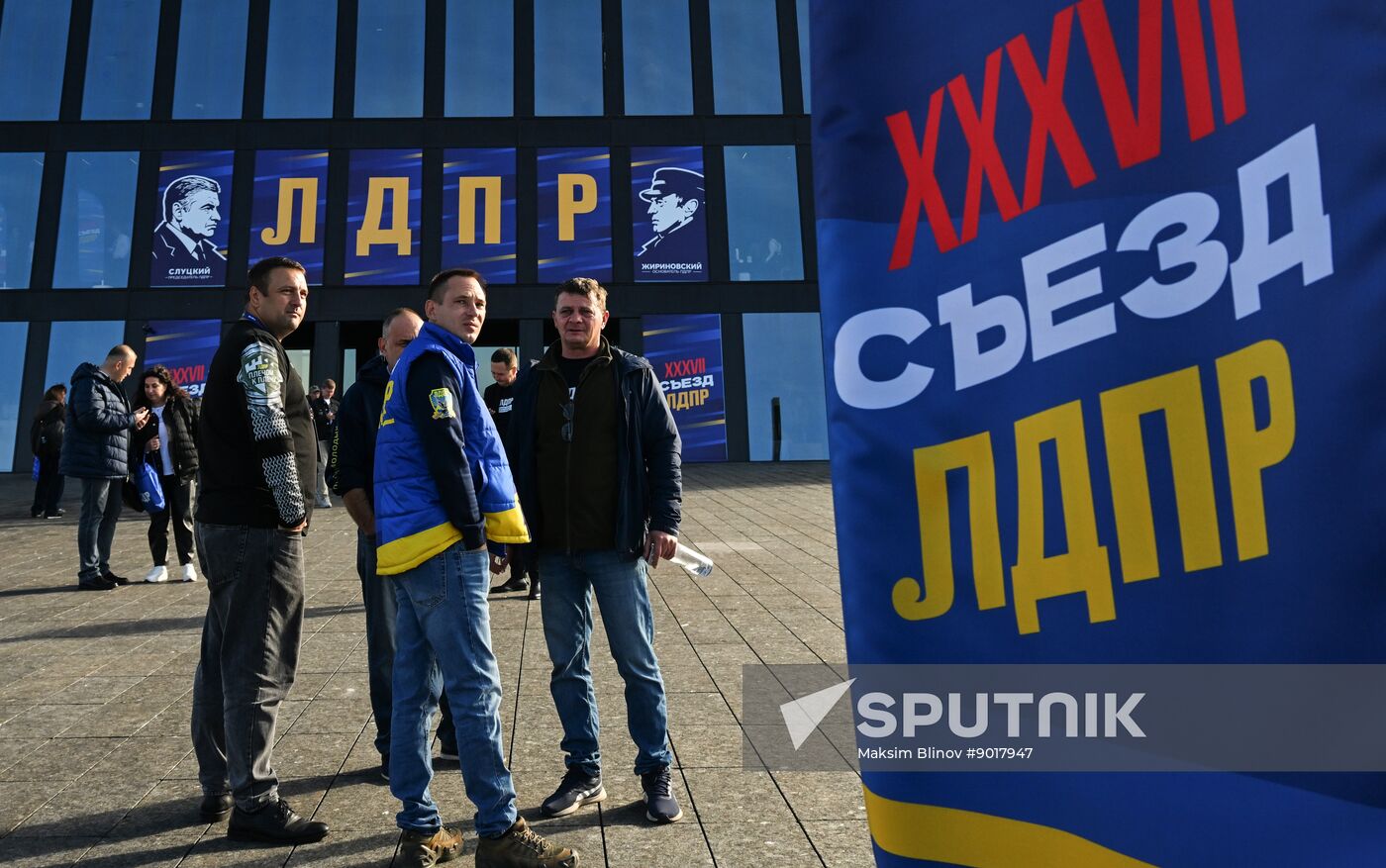 Russia Liberal Democratic Party Congress