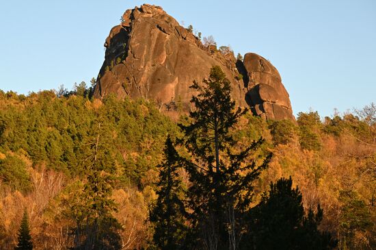 Russia Tourism Stolby Nature Reserve