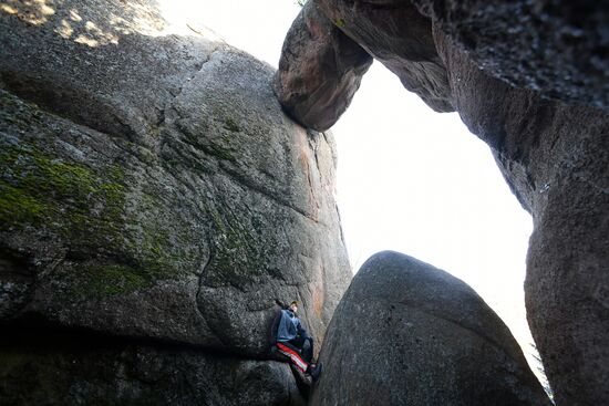 Russia Tourism Stolby Nature Reserve
