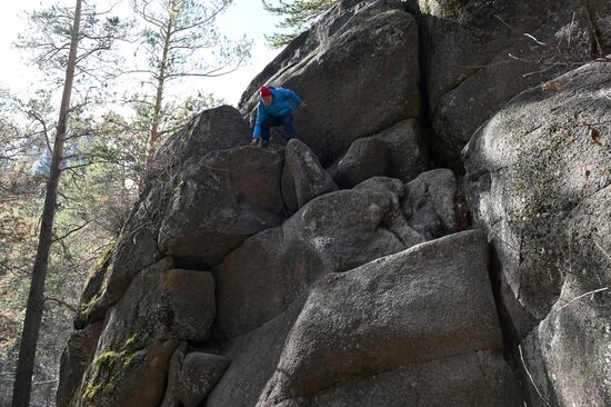 Russia Tourism Stolby Nature Reserve
