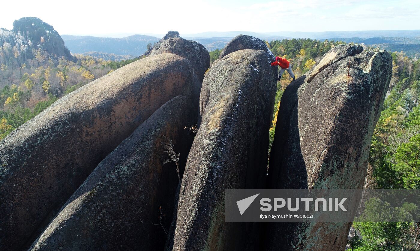 Russia Tourism Stolby Nature Reserve