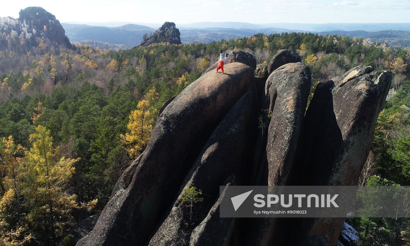 Russia Tourism Stolby Nature Reserve
