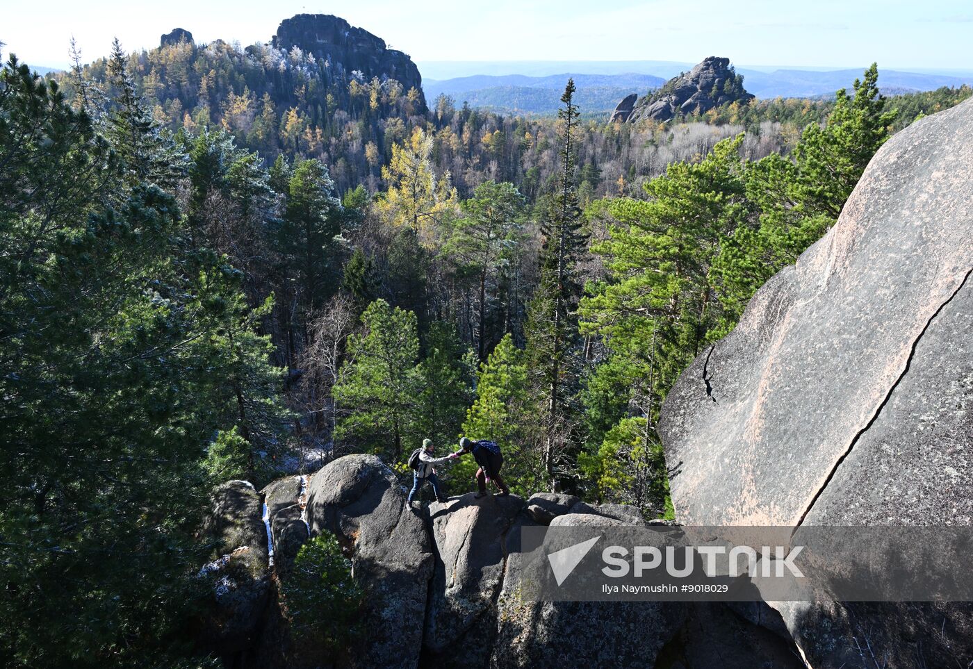Russia Tourism Stolby Nature Reserve
