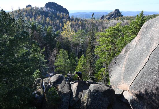 Russia Tourism Stolby Nature Reserve