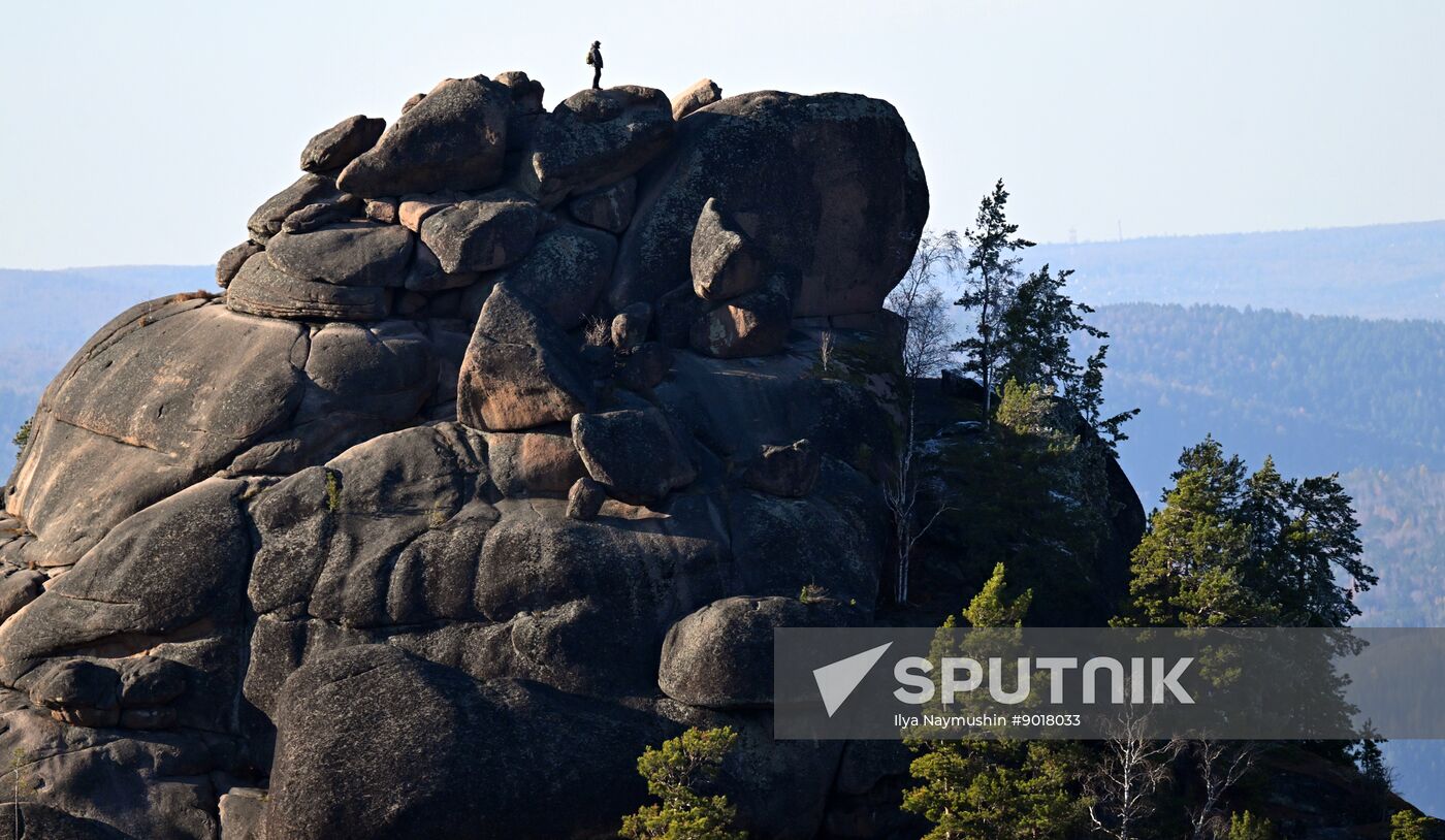 Russia Tourism Stolby Nature Reserve