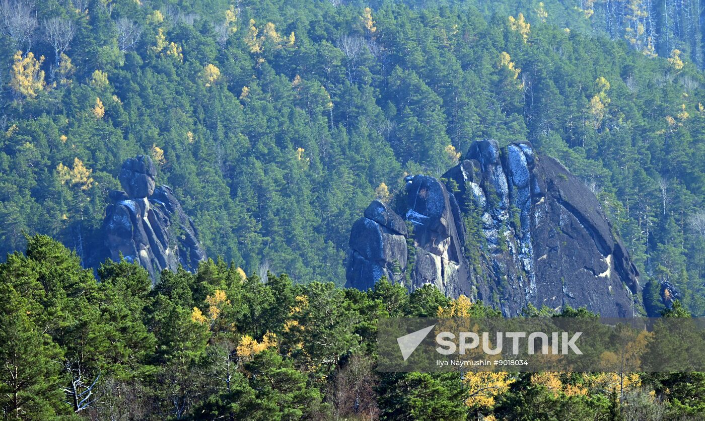 Russia Tourism Stolby Nature Reserve