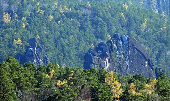 Russia Tourism Stolby Nature Reserve