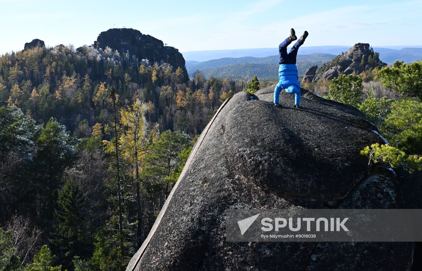 Russia Tourism Stolby Nature Reserve