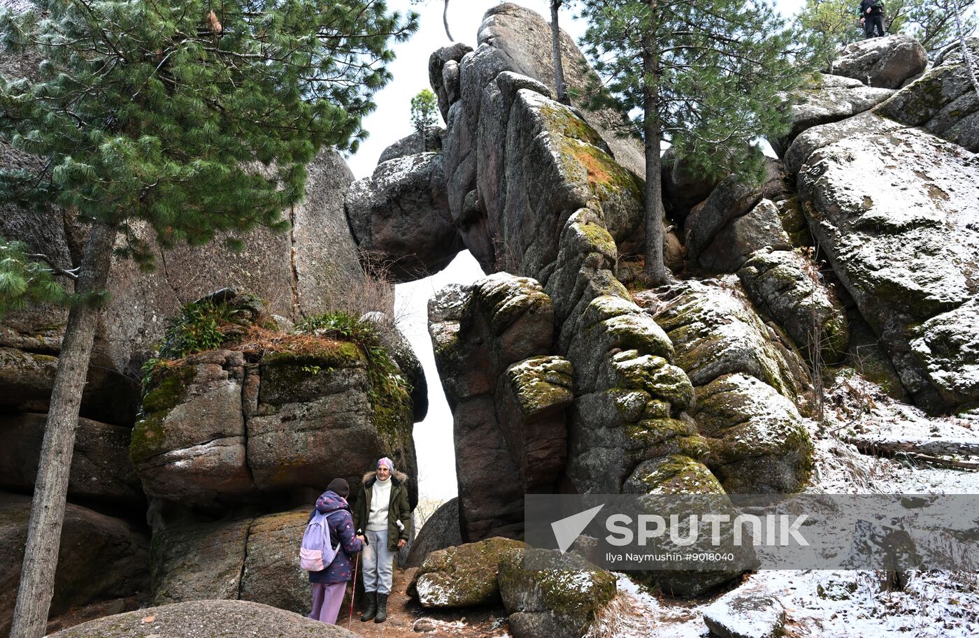 Russia Tourism Stolby Nature Reserve