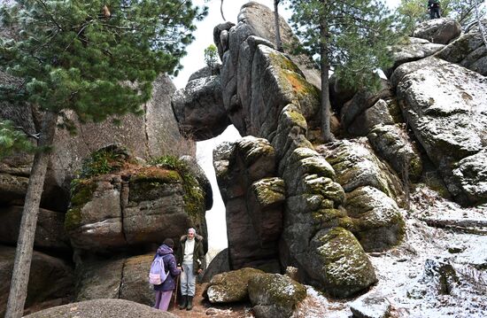 Russia Tourism Stolby Nature Reserve