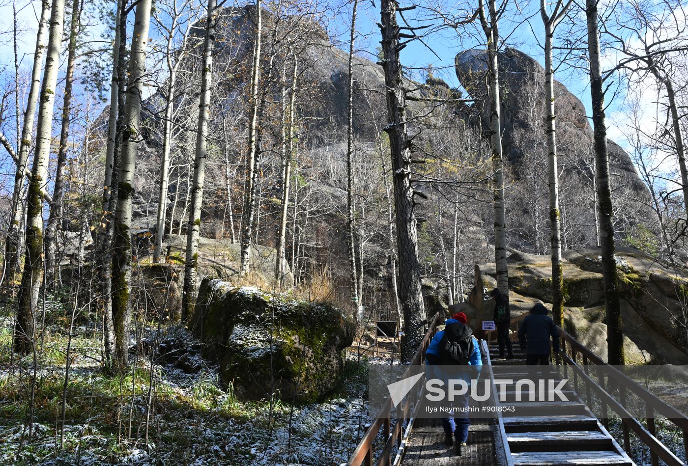 Russia Tourism Stolby Nature Reserve