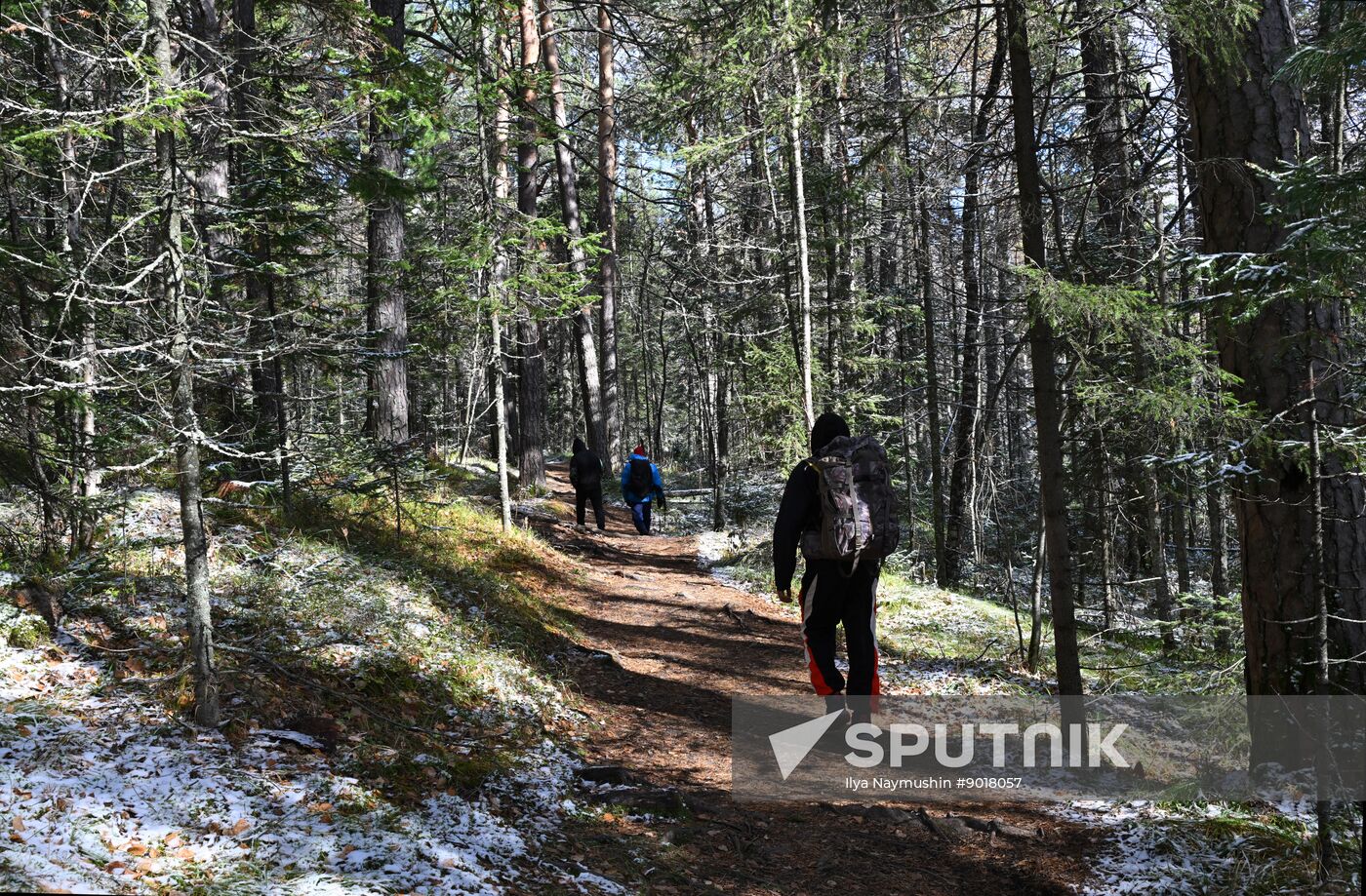 Russia Tourism Stolby Nature Reserve