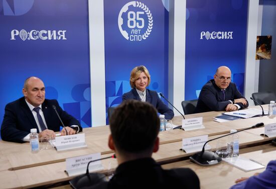 Russia Mishustin Vocational Education System Anniversary