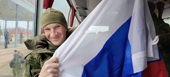 Russia Ukraine Military Operation POWs Exchange