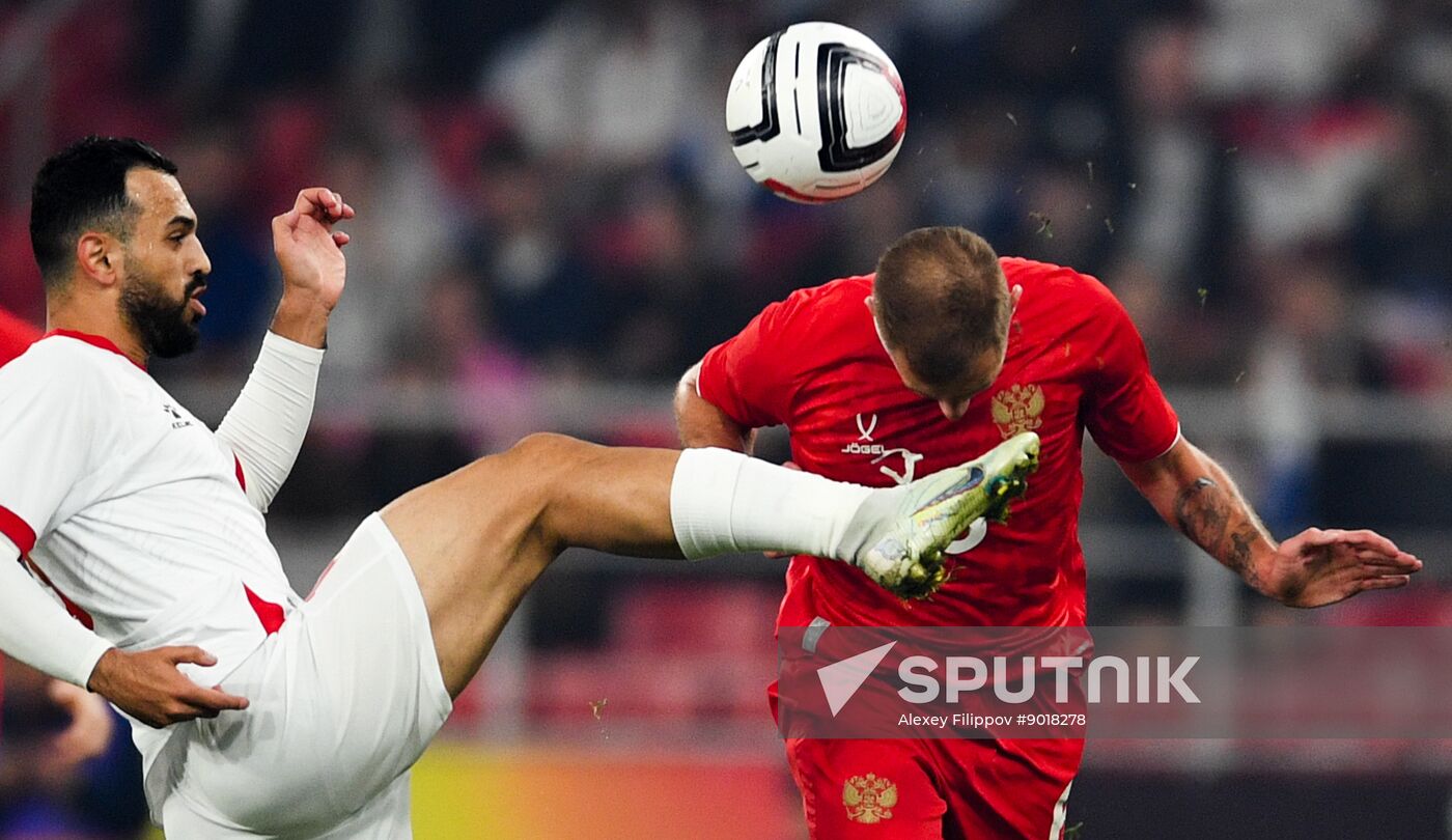 Russia Soccer Friendly Russia - Jordan