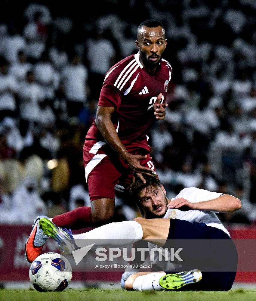 Qatar Soccer Friendly Qatar - Russia