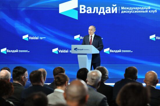 Russia Putin Valdai Discussion Club