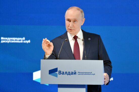 Russia Putin Valdai Discussion Club