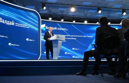 Russia Putin Valdai Discussion Club