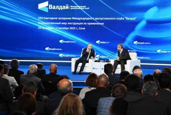 Russia Putin Valdai Discussion Club