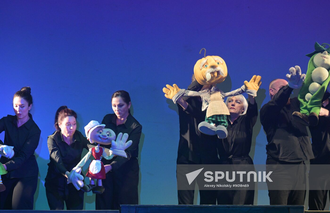 Russia Moscow Puppet Theatre Anniversary