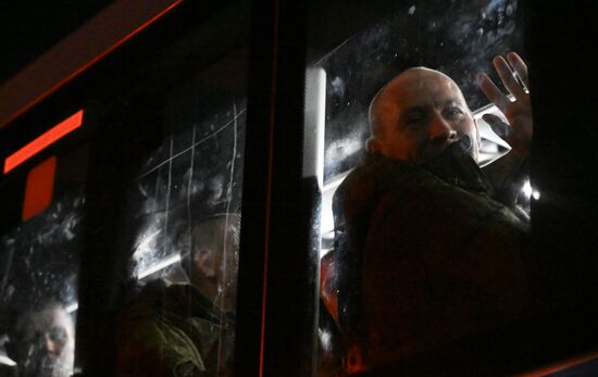 Russia Ukraine Military Operation POWs Exchange