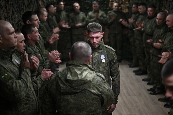Russia Ukraine Military Operation Awarding