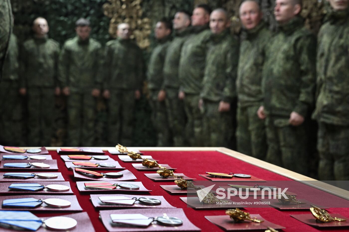 Russia Ukraine Military Operation Awarding