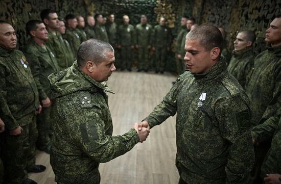 Russia Ukraine Military Operation Awarding