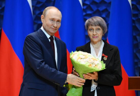 Russia Putin State Awards Presentation