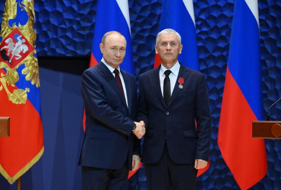 Russia Putin State Awards Presentation