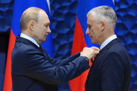 Russia Putin State Awards Presentation