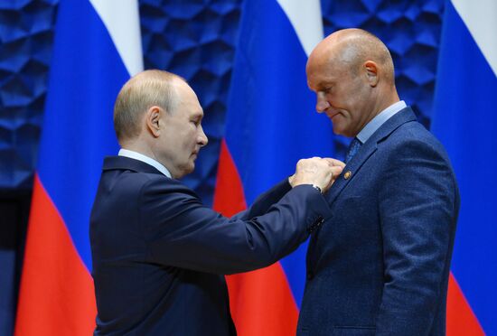 Russia Putin State Awards Presentation