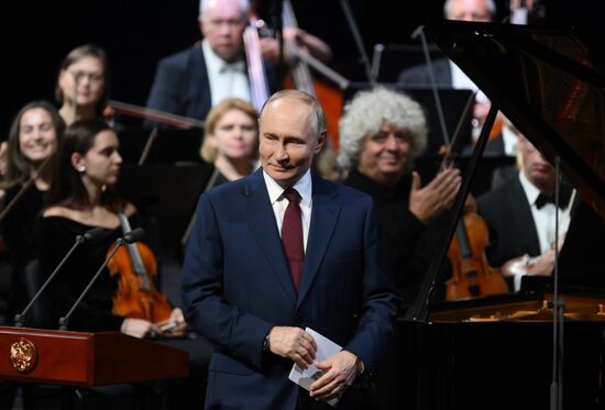 Russia Putin Sirius Concert Centre