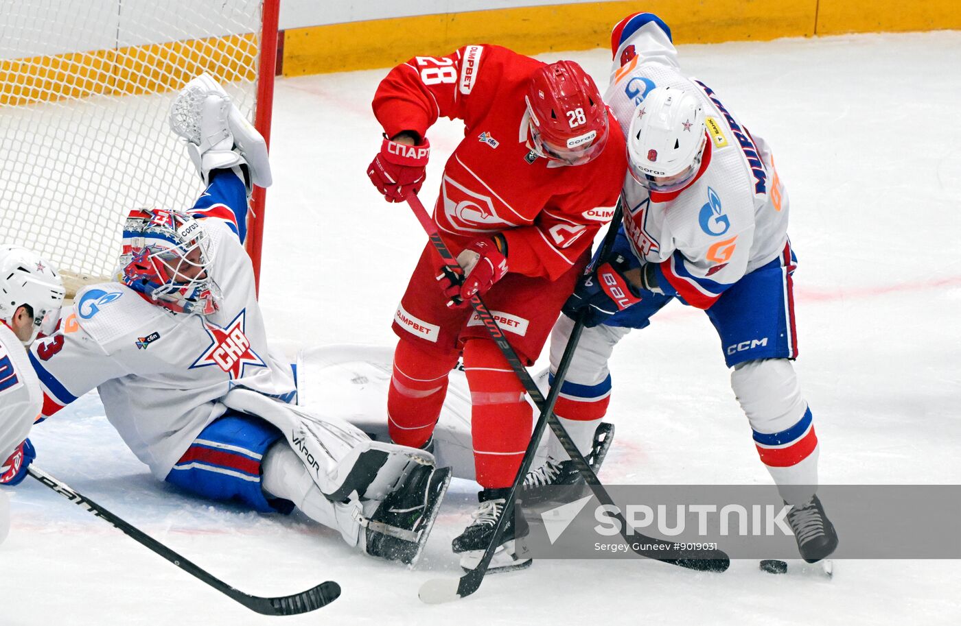 Russia Ice Hockey Kontinental League Spartak - SKA