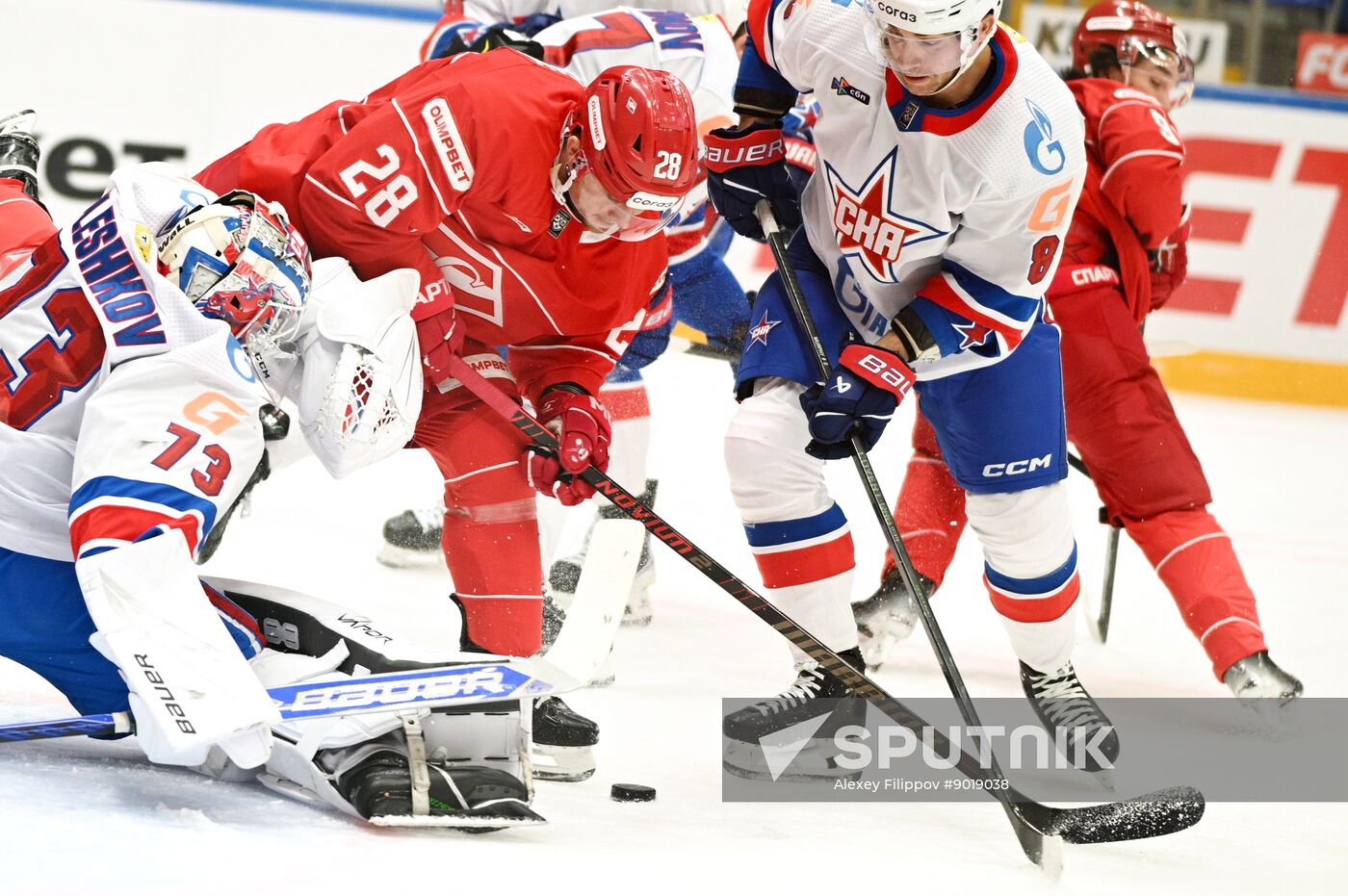 Russia Ice Hockey Kontinental League Spartak - SKA