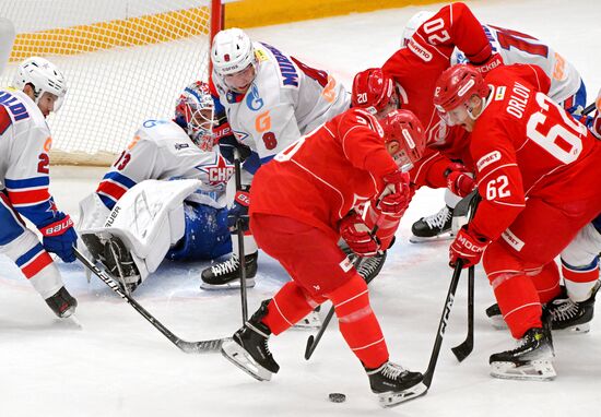 Russia Ice Hockey Kontinental League Spartak - SKA