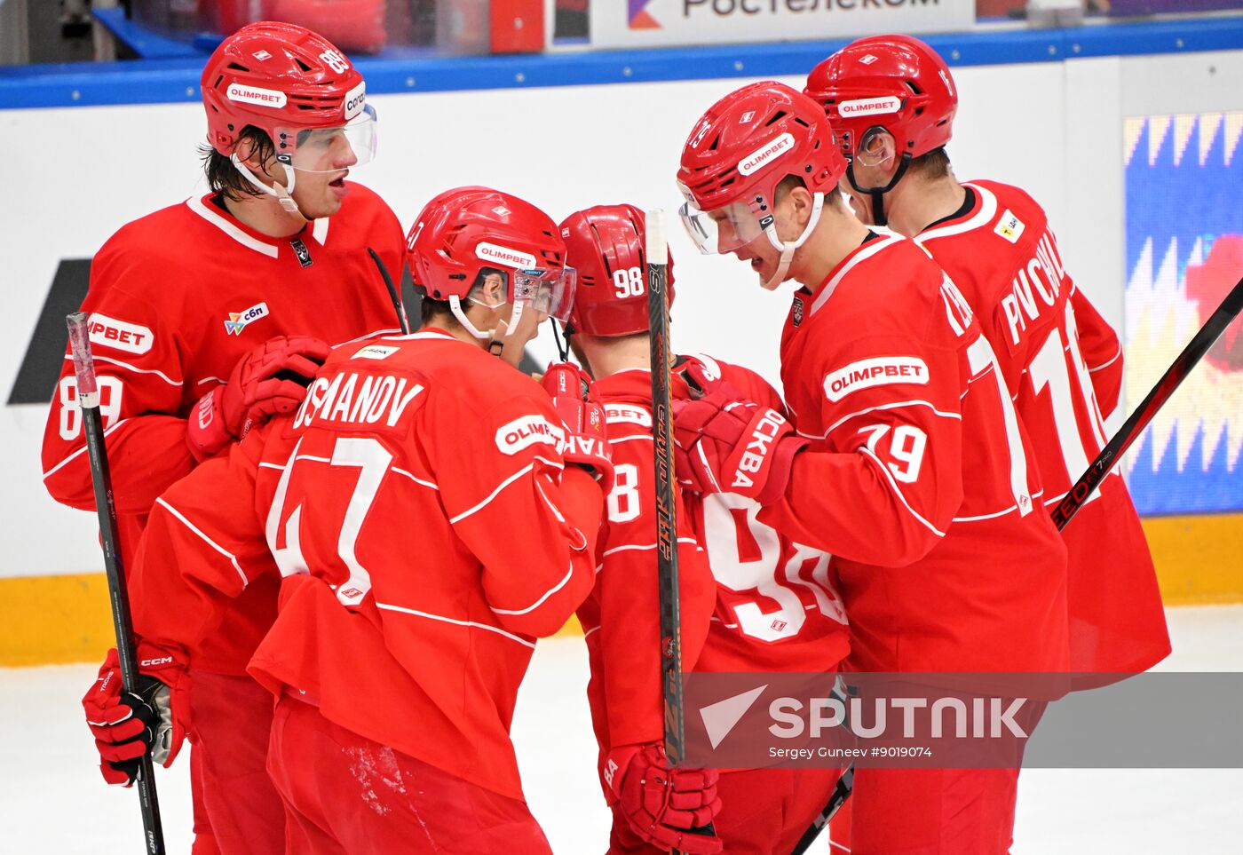 Russia Ice Hockey Kontinental League Spartak - SKA