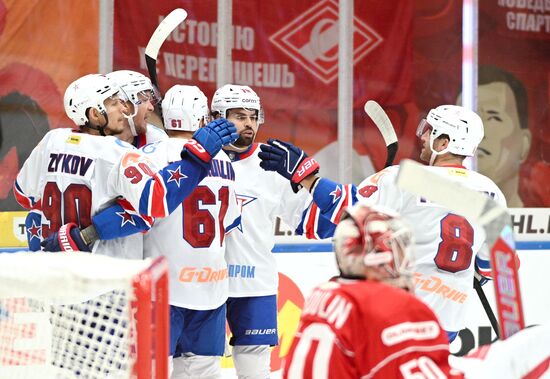 Russia Ice Hockey Kontinental League Spartak - SKA
