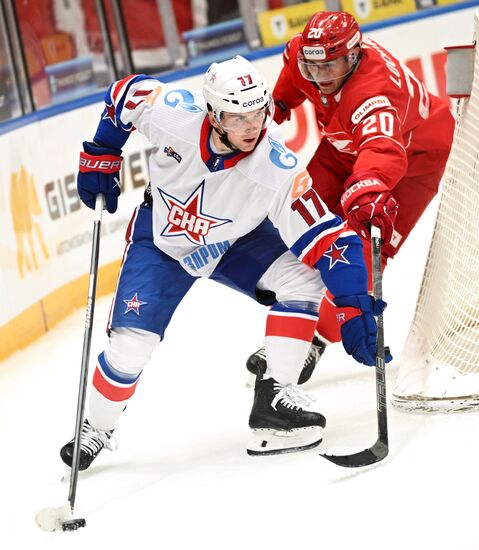Russia Ice Hockey Kontinental League Spartak - SKA